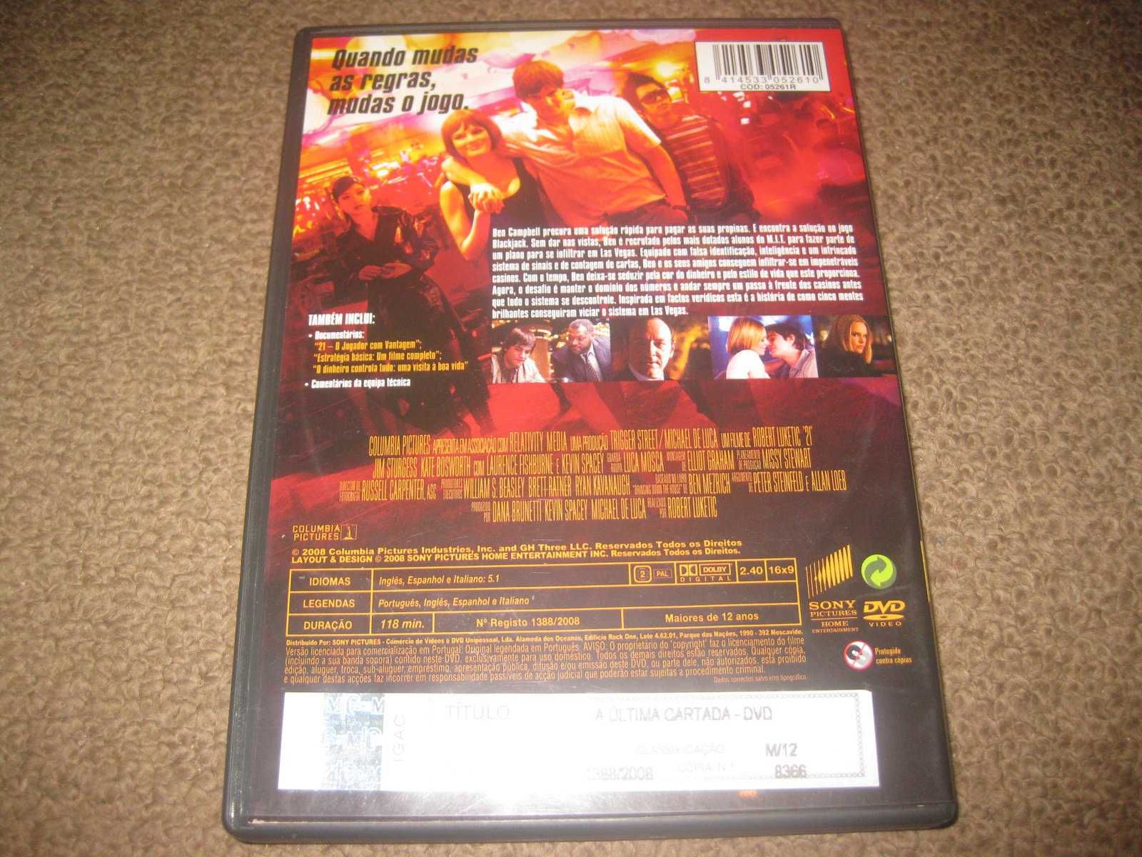 DVD "A Última Cartada" com Kevin Spacey