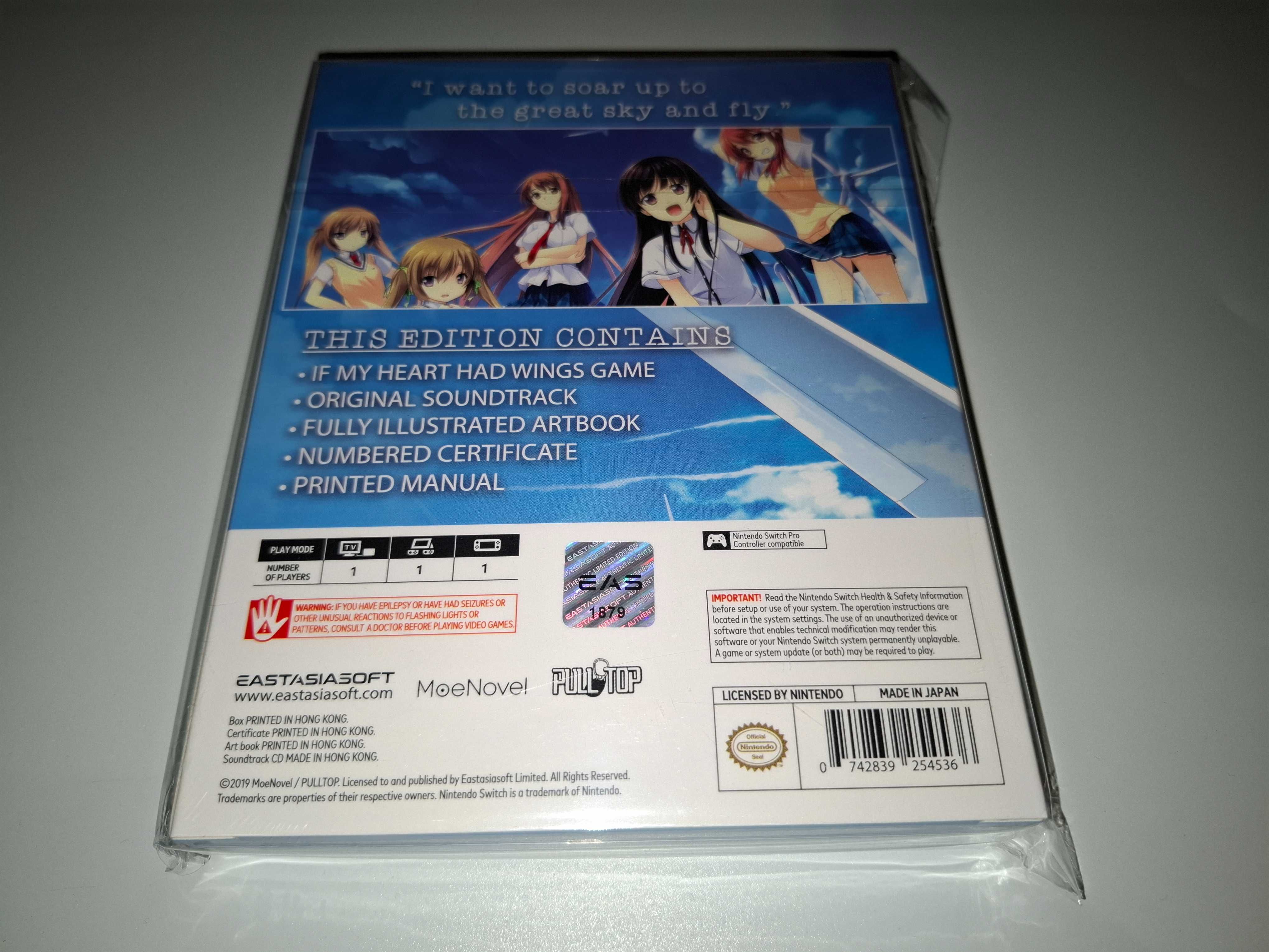 If My Heart Had Wings - Nowa w Folii - Nintendo Switch GameX Sosnowiec