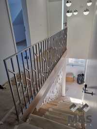 Schody stalowe balustrady balkony