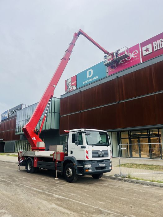Podnosnik koszowy 20m 22m 25m 27m 30m 35m 45m