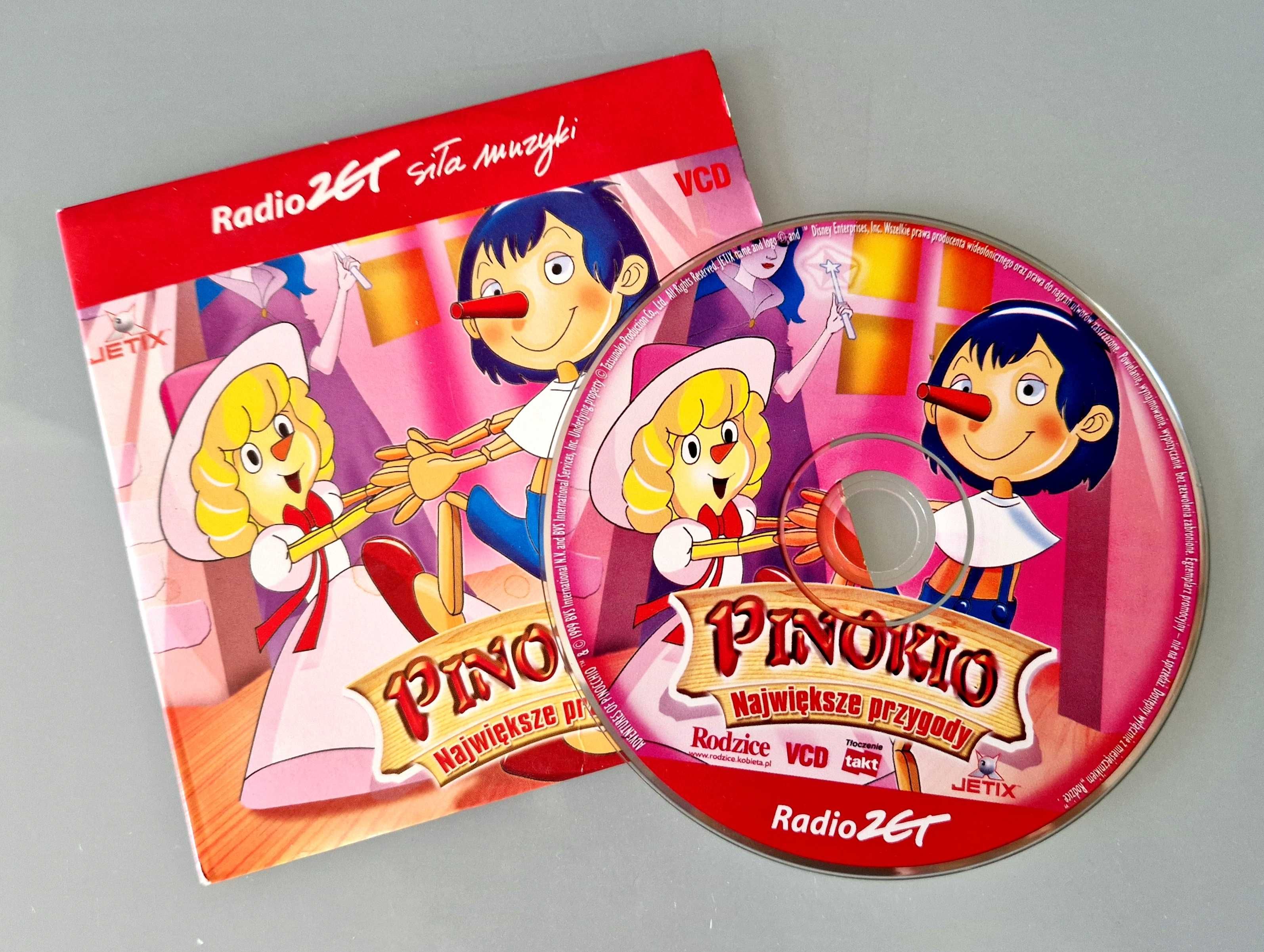 Płyta VCD / Pinokio - Największe przygody (dobranocki)