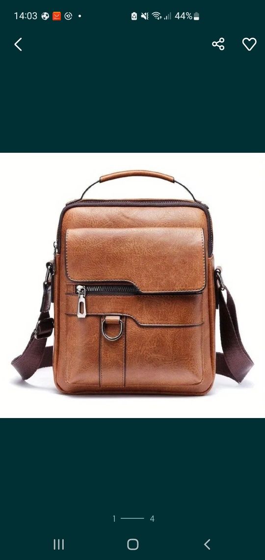 Torba na ramię crossbody męski
