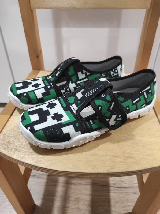 Kapcie Minecraft rozmiar 33.