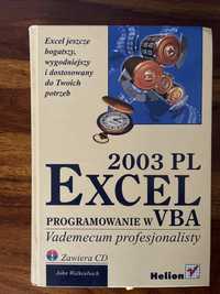 Excel VBA 2003 +CD programowanie Nowa
