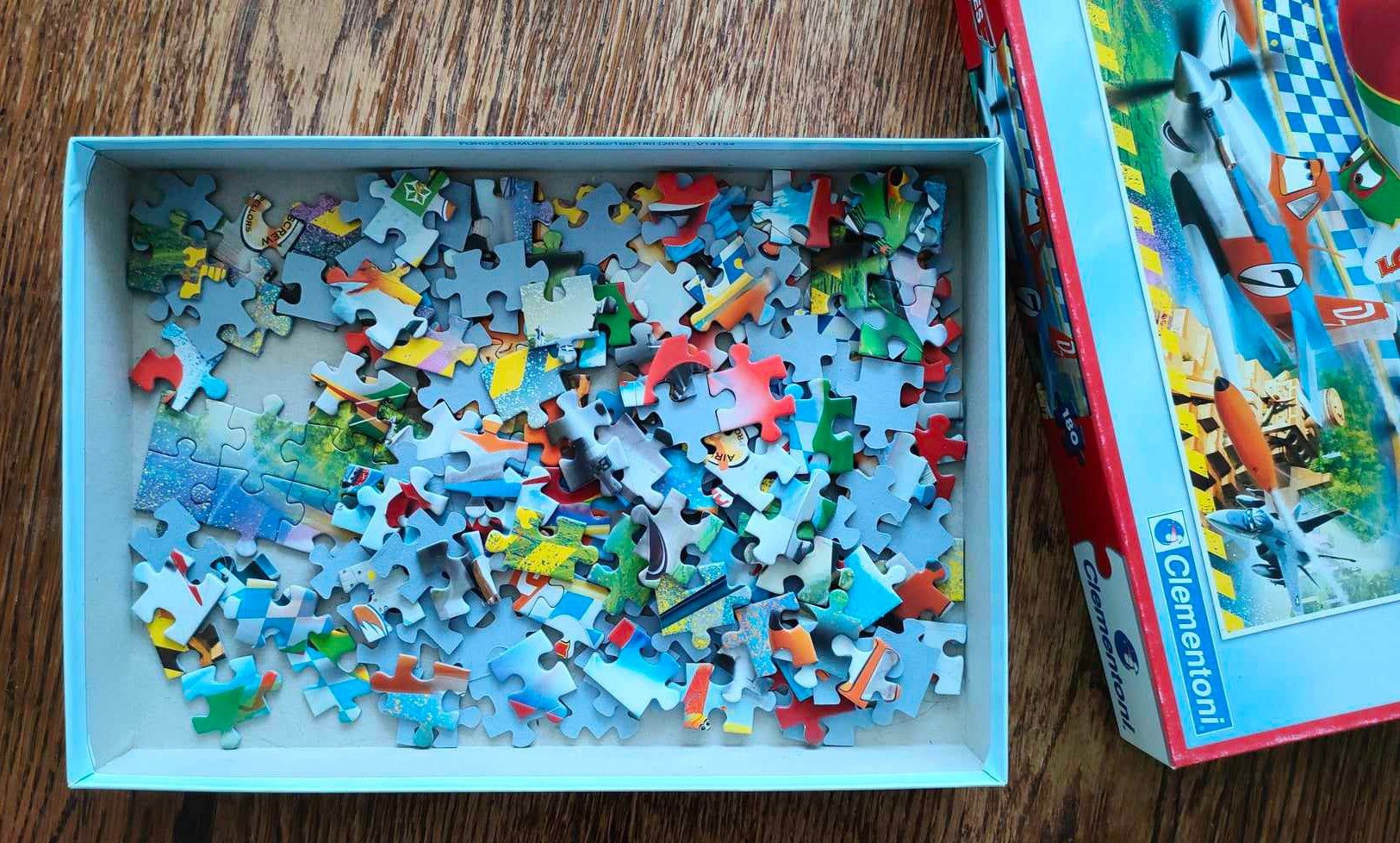 Puzzle 180 elementów Samoloty Dusty Planes Clementoni