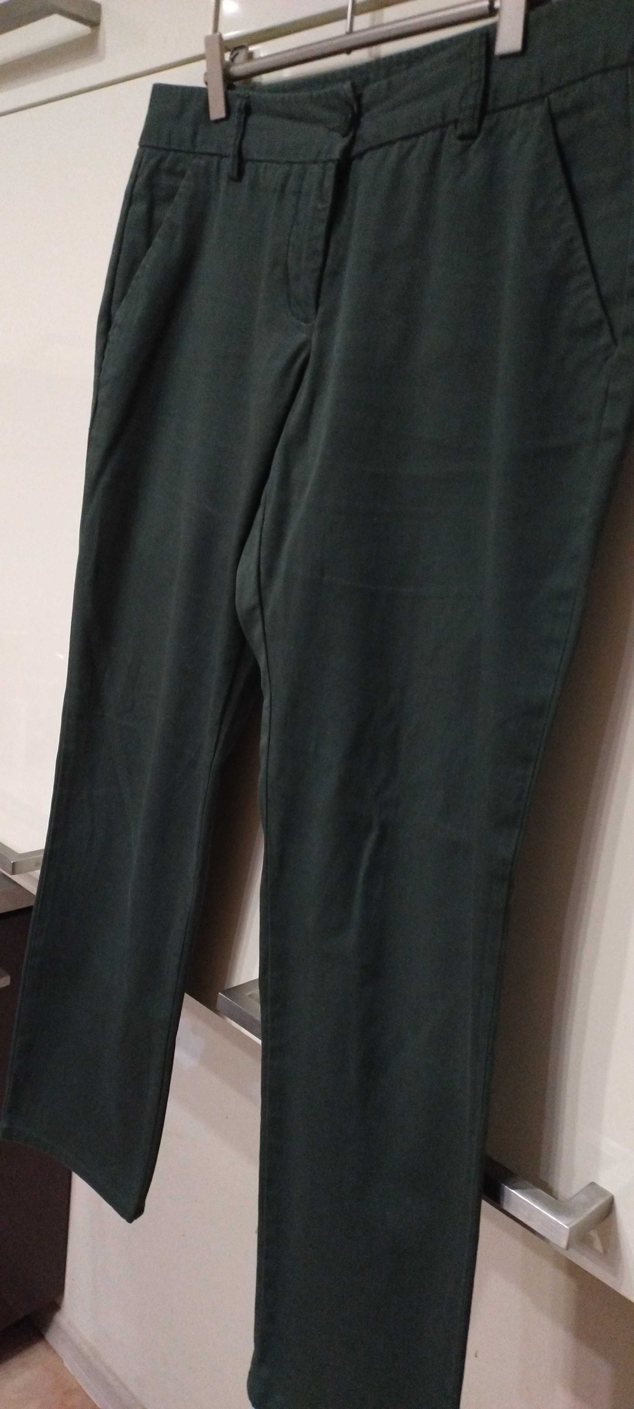 Spodnie damskie -  Zielone.