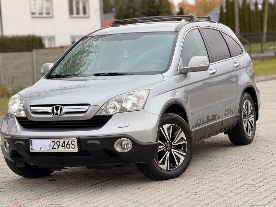 Honda CR-V III#2.0 I-VTEC B+GAZ SEKWENCJA#Nowy Gaz#AUTOMAT#Xenony#4x4#Igiełeczka