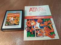 ATARI 2600 - kangaroo - original com manual - testado