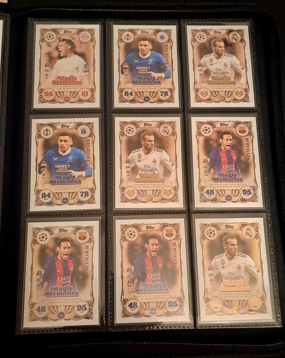 Cartas match attax 2026