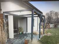 Pergola Kantówki 10x10 Kotwy