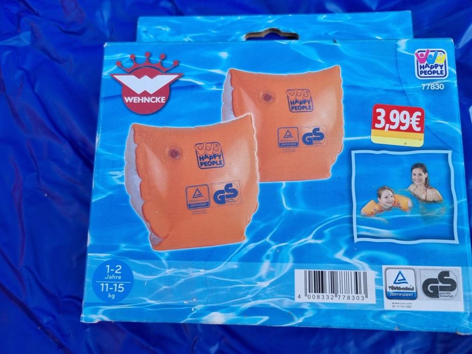 Mały basen ogrodowy + rękawki do pływania gratis!