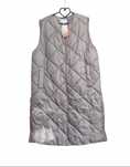 H&M nowy lekki ciepły bezrękawnik taupe oversize M/L/XL