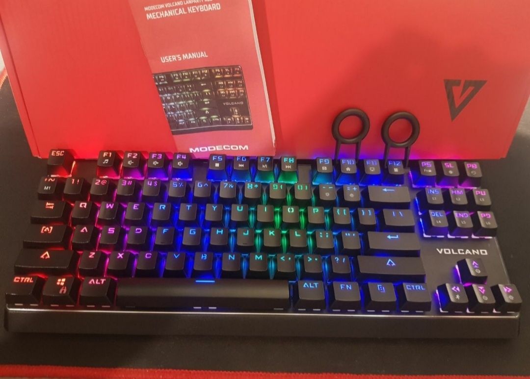 Klawiatura MODECOM Volkano Lanparty RGB