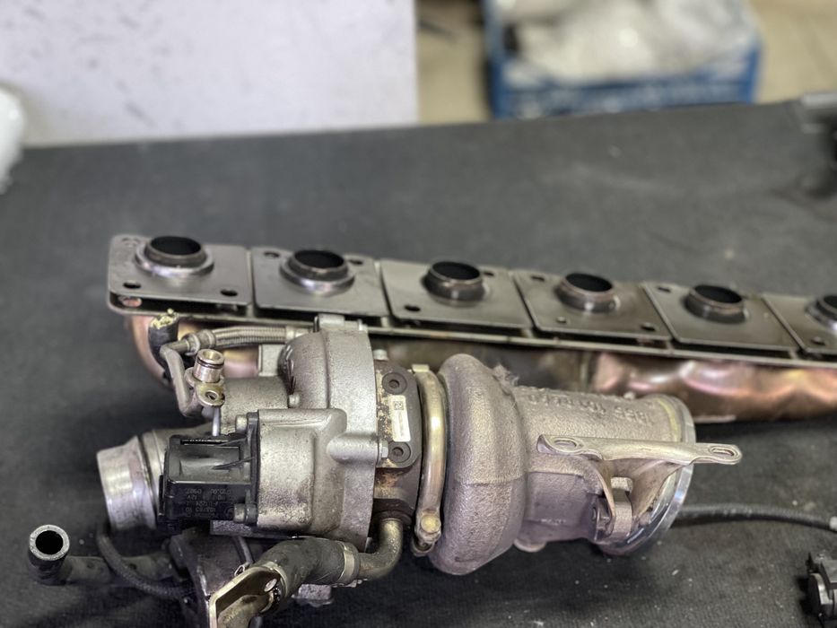 Турбина N55 3.5ix BMW X5 E70 стартер Н55 БМВ Х5 Е70 Гидрач компресор