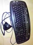 Teclado Logitech c-fios (novo)
