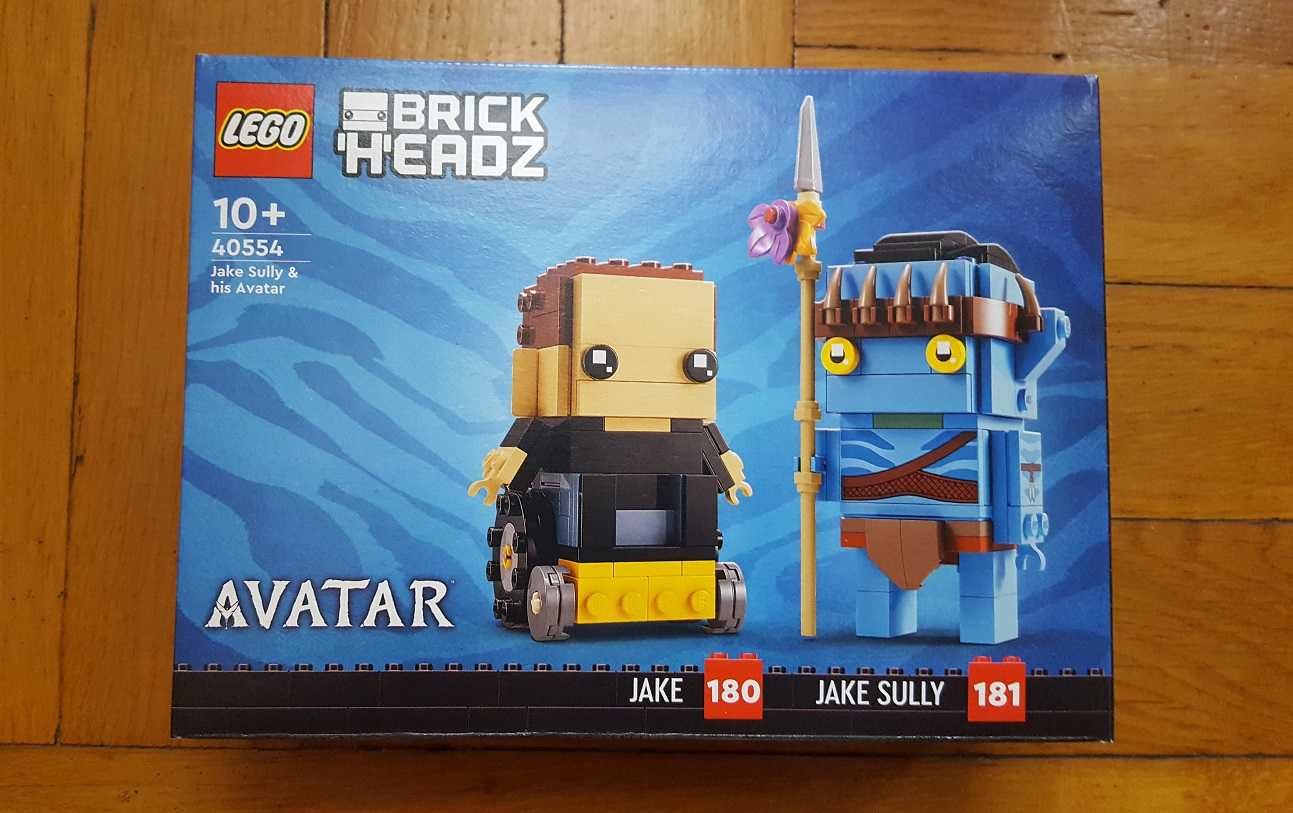 LEGO 40554 BrickHeadz - Jake Sully i jego awatar - NOWY Zestaw LEGO