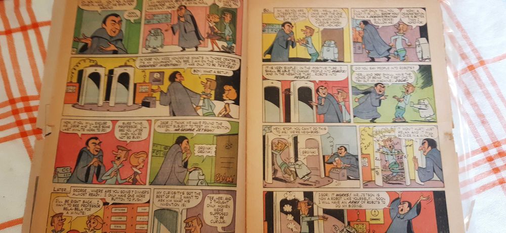 stary komiks the jetsons hanna-barbara dla kolekcjonerów made in USA