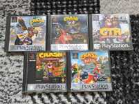 Crash bandiccot kolekcja 5 sztuk gier na  ps1