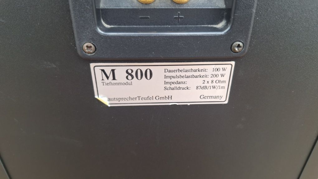 Subwoofer pasywny Teufel M 800 M-800