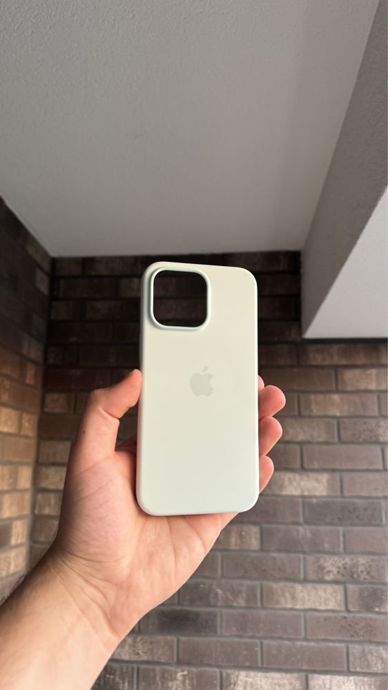 Silikonowe Magsafe Etui Iphone 15 Pro Max w kolorze Miętowym