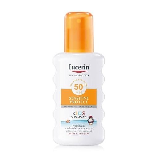 Спрей сонцезахисний Eucerin Sun SPF50+ Sensitive Protect Kids 200 мл