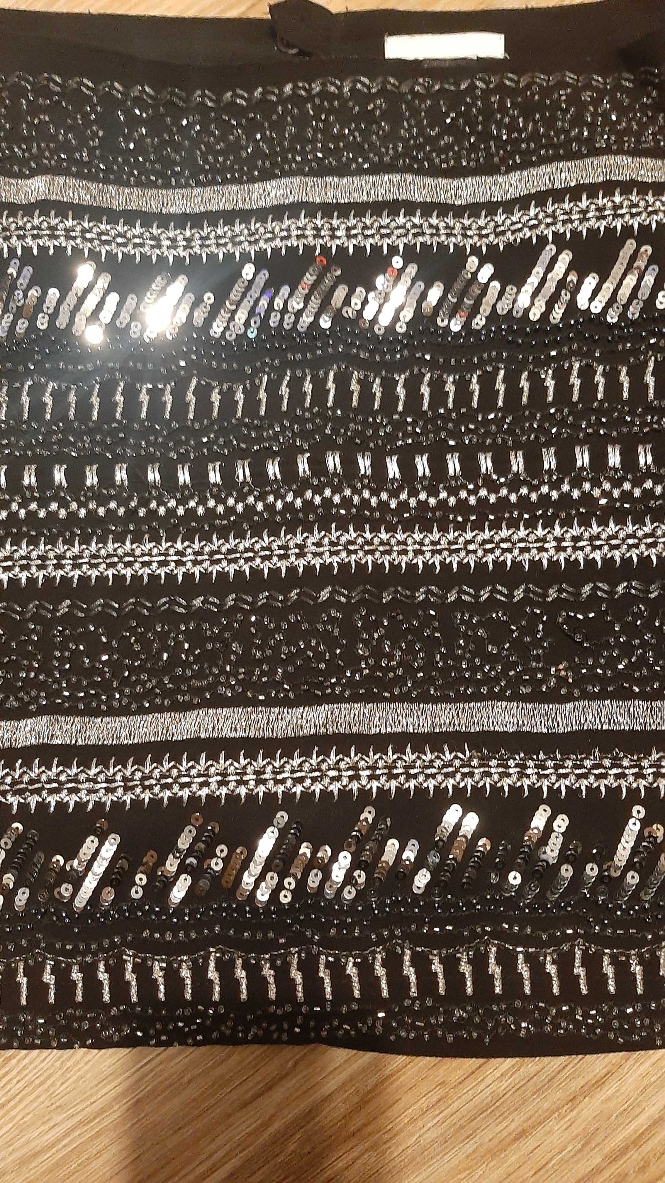 Mini spódnica cekinowa H&M