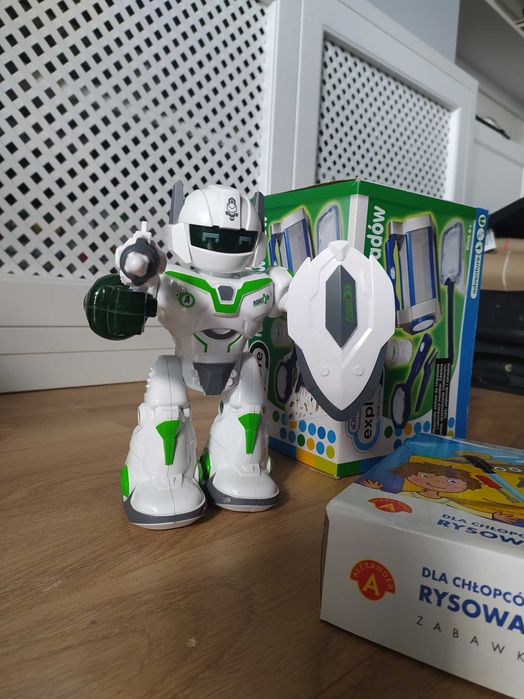 Robot, chodzi, strzela, światło, dźwięk, NOWY, Star Wars, baterie