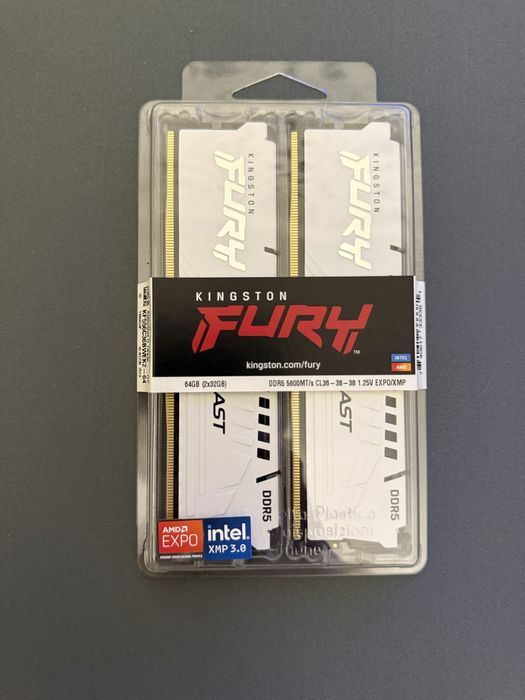 НОВА! Оперативна памʼять Kingston fury ddr5 5600 64gb (2x32)