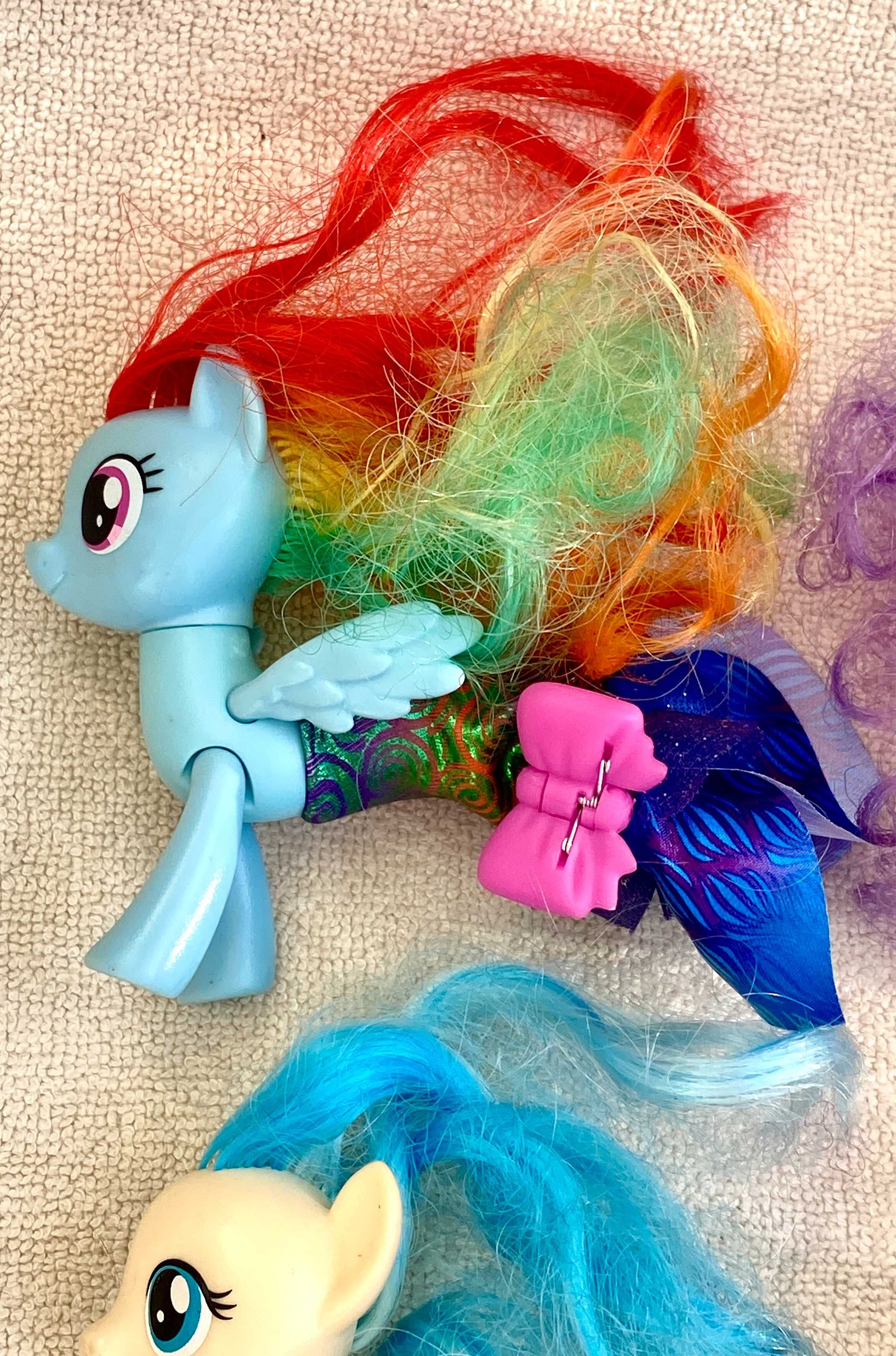 Kucyki figurki My Little Pony zest4 +akcesoria Rainbow Dash Rarity