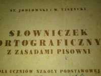 Słowniczek ortograficzny z 1961 roku gratka dla kolekcjonerów