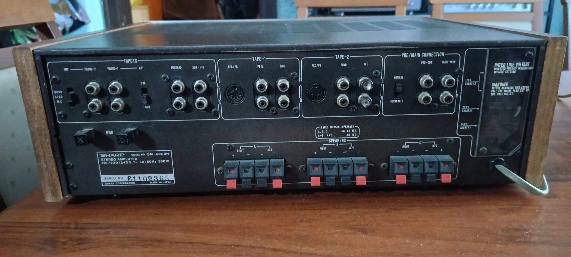 Optonica wzmacniacz SM 4000