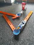 Wyrzutnia Hot Wheels i inne elementy toru