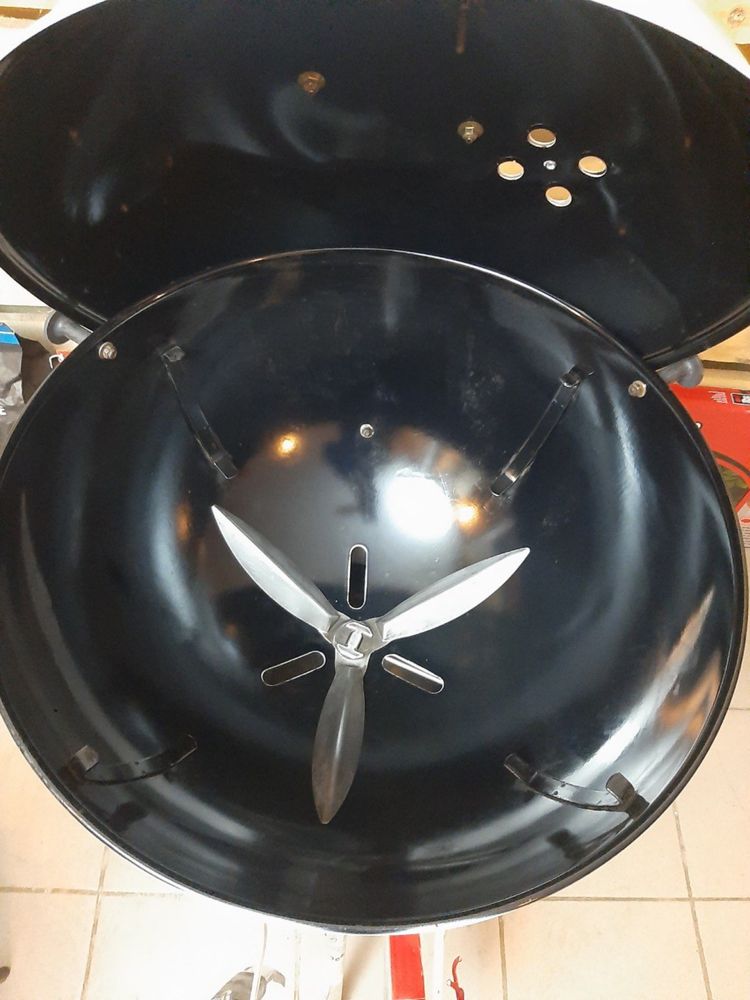 Гриль вугільний Weber Master-Touch GBS, 57 см, білий