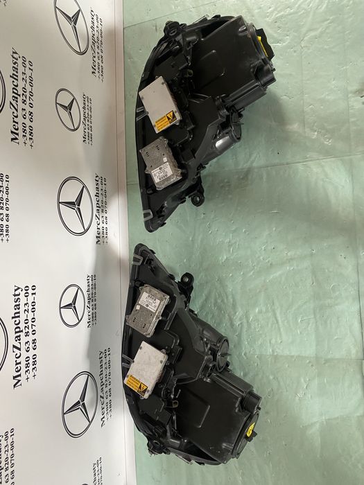Mercedes w 164 ml фара передня бі-ксенон поворотна до рестайлінгу