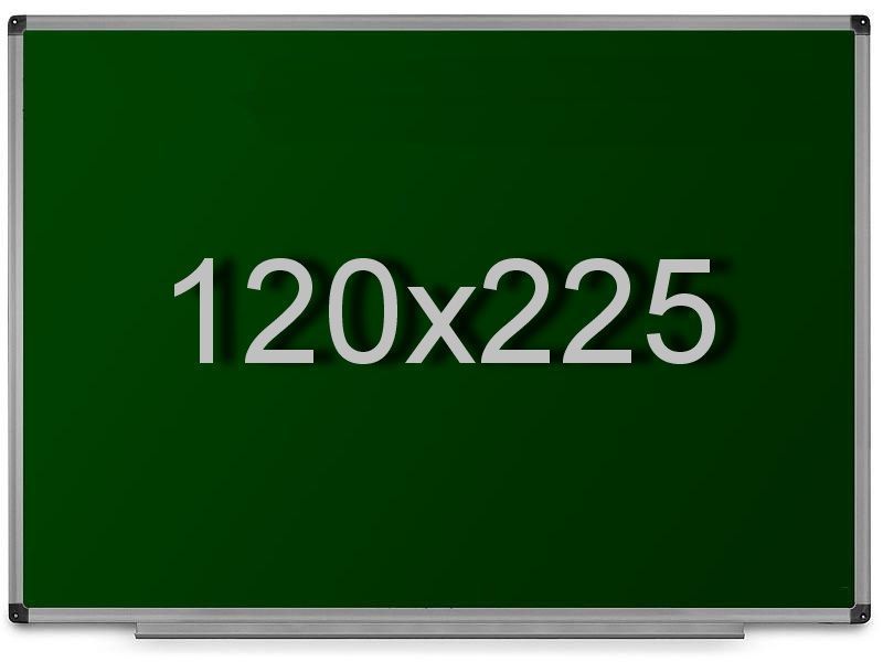 Дошка магнітна для крейди 120х225 см в алюмінієвій рамі UkrBoards