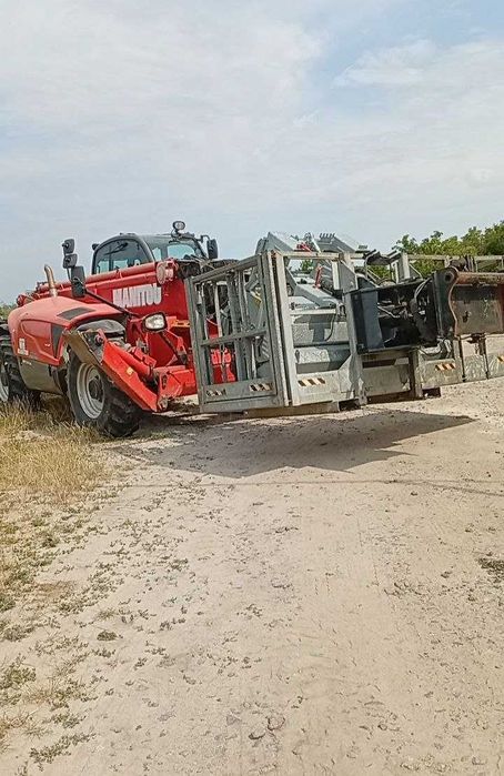 Телескопічний навантажувач Manitou 1840 — оренда Біла Церква