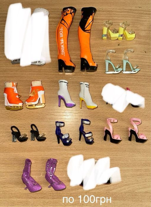 Аксесури та взуття для Rainbow high, рейнбоу хай