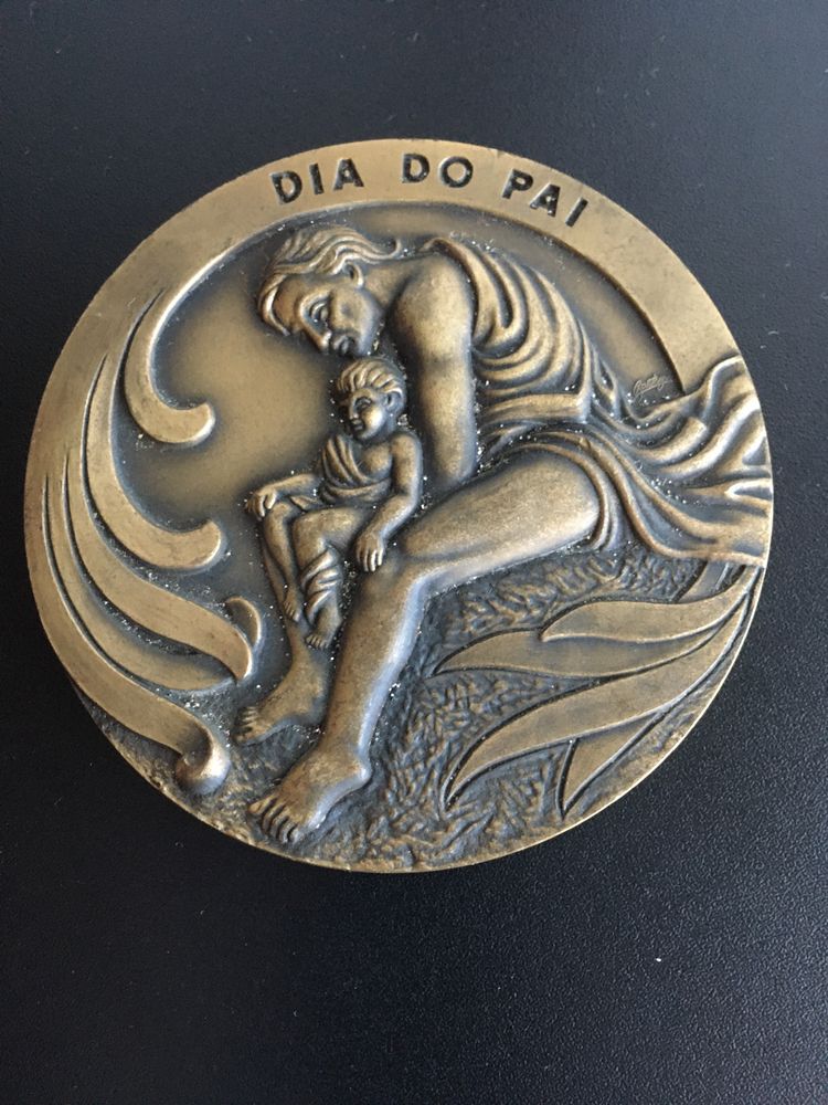 Medalhão comemorativo dia do pai