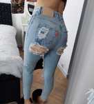 Podarte spodnie miss denim xs