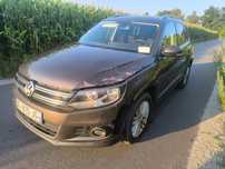 Volkswagen Tiguan VW Tiguan lift 2.0 TDI, navi, panorama, delikatnie uszkodzony