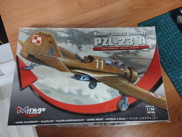 Model PZL 23 Karaś nie sklejony