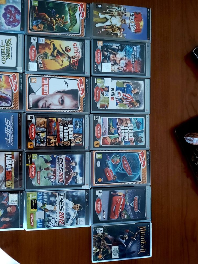 Jogos PSP muita variedade