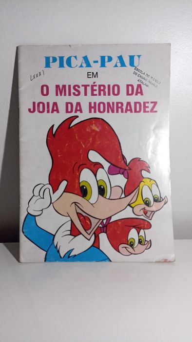 Lote de livros do Pica Pau