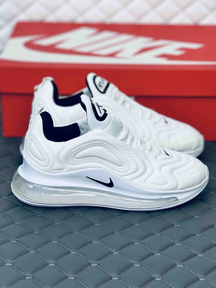 Кроссовки мужские Nike Air Max 720 all white кросовки Найк 720