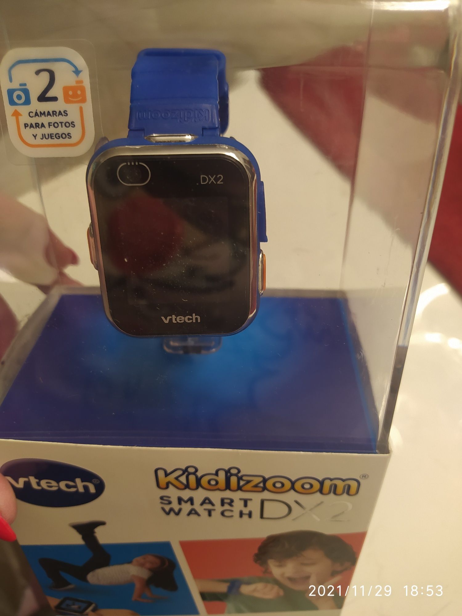 Smartwatch Vtech Kidizoom dx2 wersja hiszpanska uszkodzony wyświetlacz