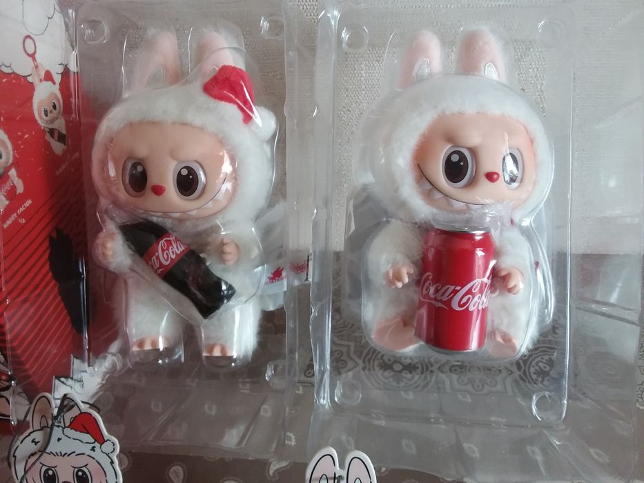 Кока Кола Лабубу оригинал эксклюзив Поп Март Labubu Cola Pop Mart