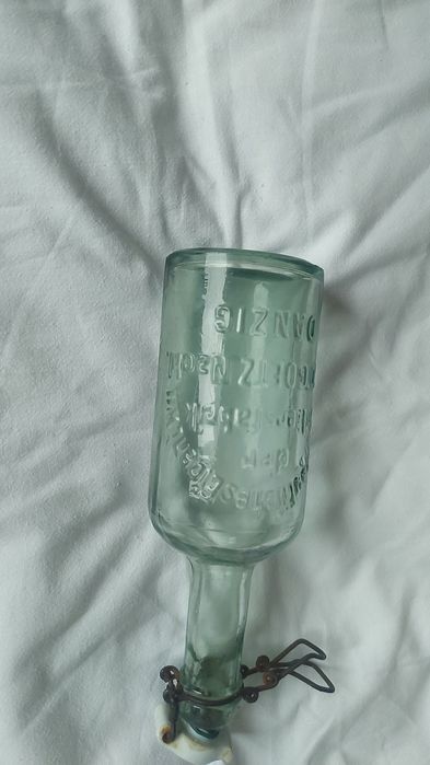 Zabytkowa butelka "Danzig Mineralwasser"