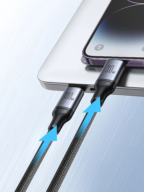 Kabel 2 w 1 Joyroom speedy series SA21-1T2 USB-C - USB-C / Lightning 1
