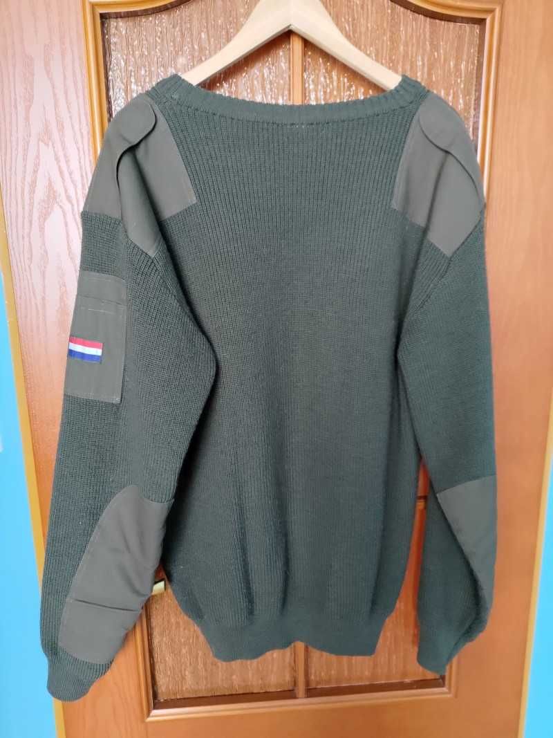 Sweter armii holenderskiej, męski, XL
