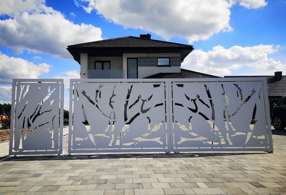 Brama + Furtka z profila 80x20 Ocynk +Ral Producent